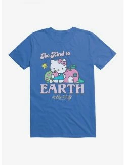 Buy 🤩 Hello Kitty Be Kind To The Earth T-Shirt 😍 -Cheap Sanrio Store 18921265 hi