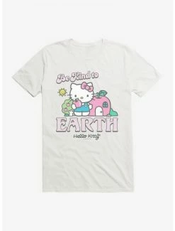 Buy 🤩 Hello Kitty Be Kind To The Earth T-Shirt 😍 -Cheap Sanrio Store 18921283 hi