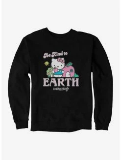 Cheap 🎁 Hello Kitty Be Kind To The Earth Sweatshirt 👍