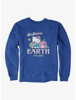 Cheap 🎁 Hello Kitty Be Kind To The Earth Sweatshirt 👍 -Cheap Sanrio Store 18921582 hi