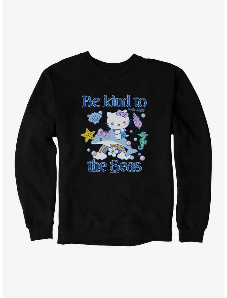 New ๐ Hello Kitty Be Kind To The Seas Sweatshirt ๐ 9 New ๐ Hello Kitty Be Kind To The Seas Sweatshirt ๐ - Image 7