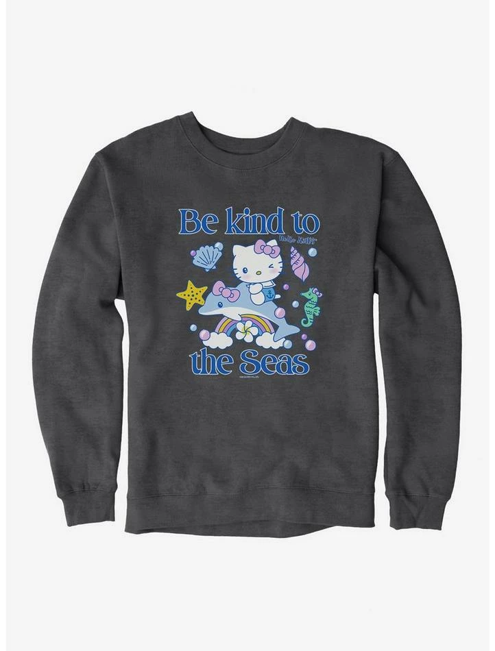 New ๐ Hello Kitty Be Kind To The Seas Sweatshirt ๐ 5 New ๐ Hello Kitty Be Kind To The Seas Sweatshirt ๐ - Image 3