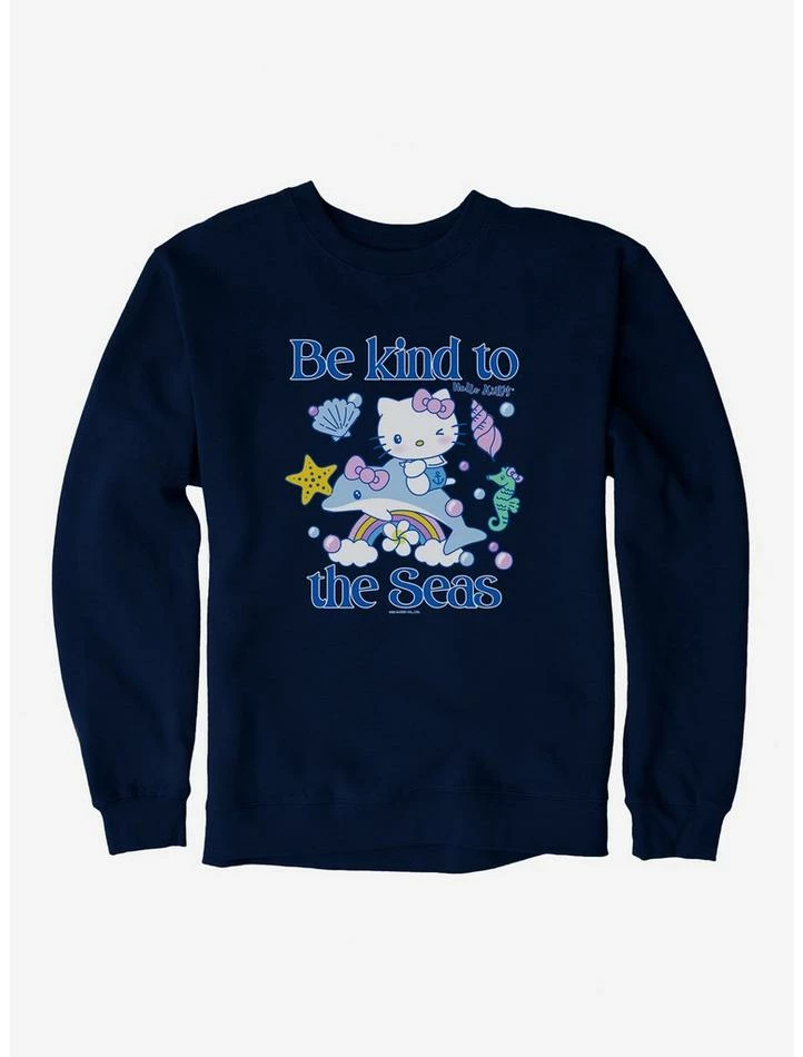 New ๐ Hello Kitty Be Kind To The Seas Sweatshirt ๐ 10 New ๐ Hello Kitty Be Kind To The Seas Sweatshirt ๐ - Image 8