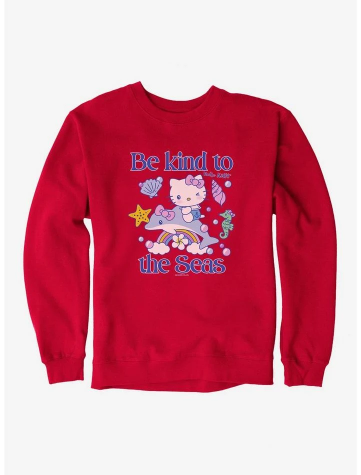 New ๐ Hello Kitty Be Kind To The Seas Sweatshirt ๐ 7 New ๐ Hello Kitty Be Kind To The Seas Sweatshirt ๐ - Image 5