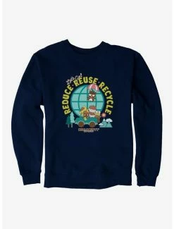Buy ✔️ Hello Kitty & Friends Earth Day Reduce, Reuse, Recycle Sweatshirt 🔥 -Cheap Sanrio Store 18921673 hi