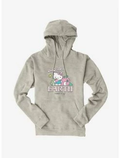 Buy 🧨 Hello Kitty Be Kind To The Earth Hoodie ✨ -Cheap Sanrio Store 18921792 hi