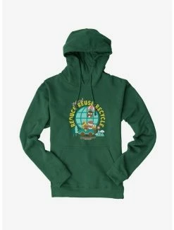Top 10 😀 Hello Kitty & Friends Earth Day Reduce, Reuse, Recycle Hoodie ❤️ -Cheap Sanrio Store 18921883 hi
