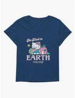 Top 10 😉 Hello Kitty Be Kind To The Earth 👧 Girls T-Shirt Plus Size 😍