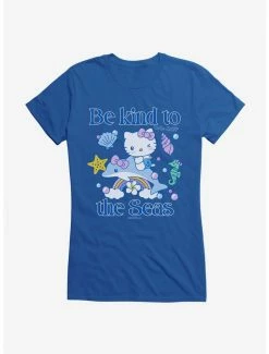 Best reviews of ⌛ Hello Kitty Be Kind To The Seas 👧 Girls T-Shirt ⭐ -Cheap Sanrio Store 18922290 hi