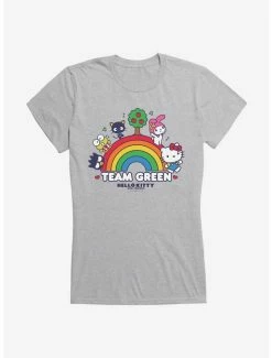 Brand new 😍 Hello Kitty & Friends Earth Day Team Green 👧 Girls T-Shirt ⭐