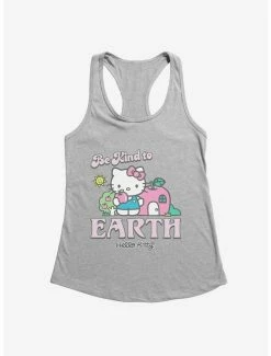 Hot Sale 👍 Hello Kitty Be Kind To The Earth 👧 Girls Tank 😉 -Cheap Sanrio Store 18922500 hi