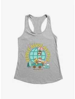 Best deal ๐งจ Hello Kitty & Friends Earth Day Reduce, Reuse, Recycle ๐ง Girls Tank ๐งจ