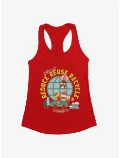 Best deal 🧨 Hello Kitty & Friends Earth Day Reduce, Reuse, Recycle 👧 Girls Tank 🧨 -Cheap Sanrio Store 18922640 hi