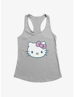 Deals 💯 Hello Kitty Kawaii Vacation Eye Sparkle 👧 Girls Tank 🧨