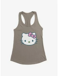 Deals 💯 Hello Kitty Kawaii Vacation Eye Sparkle 👧 Girls Tank 🧨 -Cheap Sanrio Store 18922808 hi