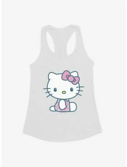 Cheap ⭐ Hello Kitty Kawaii Vacation Polka Dot Swim Outfit 👧 Girls Tank ❤️ -Cheap Sanrio Store 18923165 hi