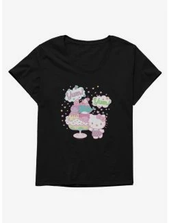 Cheap 🥰 Hello Kitty Kawaii Vacation Dessert Time 👧 Girls T-Shirt Plus Size 😍 -Cheap Sanrio Store 18924705 hi 1