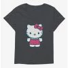 Top 10 😉 Hello Kitty Kawaii Vacation Strawberry Outfit 👧 Girls T-Shirt Plus Size 🔥 -Cheap Sanrio Store 18925434 hi