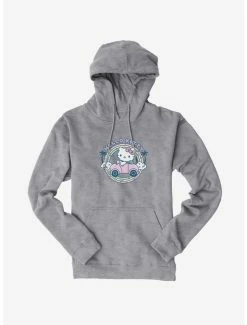 Wholesale 😉 Hello Kitty Kawaii Vacation Retro Getaway Icon Hoodie 🥰 -Cheap Sanrio Store 18926144 hi
