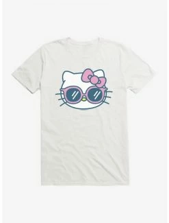 Promo ✔️ Hello Kitty Kawaii Vacation Sunnies T-Shirt 🛒 -Cheap Sanrio Store 18928662 hi