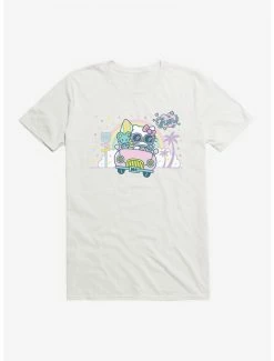 Buy 🧨 Hello Kitty Kawaii Vacation Retro Fun Night Out T-Shirt 🤩 -Cheap Sanrio Store 18929740 hi