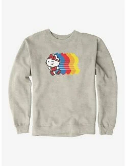 Promo 👍 Hello Kitty Color Sprint Sweatshirt 😉