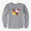 Budget 🎁 Hello Kitty Color Tennis Serve Sweatshirt 😍 -Cheap Sanrio Store 18942261 hi