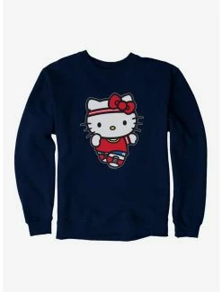 Deals 🎁 Hello Kitty Quick Run Sweatshirt 👍 -Cheap Sanrio Store 18942338 hi
