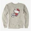 Best deal 🔥 Hello Kitty Soccer Kick Sweatshirt ⭐ -Cheap Sanrio Store 18942380 hi