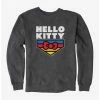 Best Sale 🔔 Hello Kitty Sports Logo Sweatshirt 🎉 -Cheap Sanrio Store 18942499 hi