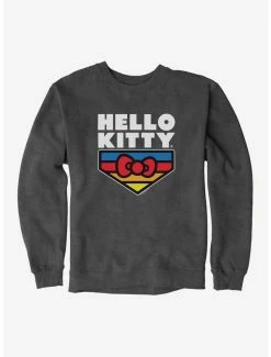 Best Sale 🔔 Hello Kitty Sports Logo Sweatshirt 🎉