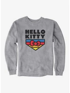 Coupon 🔔 Hello Kitty Sports Logo Sweatshirt 🧨