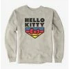 Outlet 💯 Hello Kitty Sports Logo Sweatshirt 😉 -Cheap Sanrio Store 18942520 hi