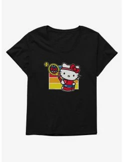 Brand new 🎁 Hello Kitty Color Tennis Serve 👧 Girls T-Shirt Plus Size 😍