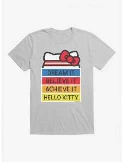 Flash Sale 🔔 Hello Kitty Dream It Believe It Achieve It T-Shirt 🎁