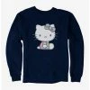 New ❤️ Hello Kitty Starshine Sitting Sweatshirt 🎉 -Cheap Sanrio Store 18964562 hi