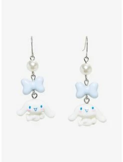 Wholesale ✨ Cinnamoroll Blue Bow Earrings 🥰