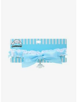 Brand new 🤩 Cinnamoroll Ruffle Bow Choker 👍 -Cheap Sanrio Store 19049683 av2