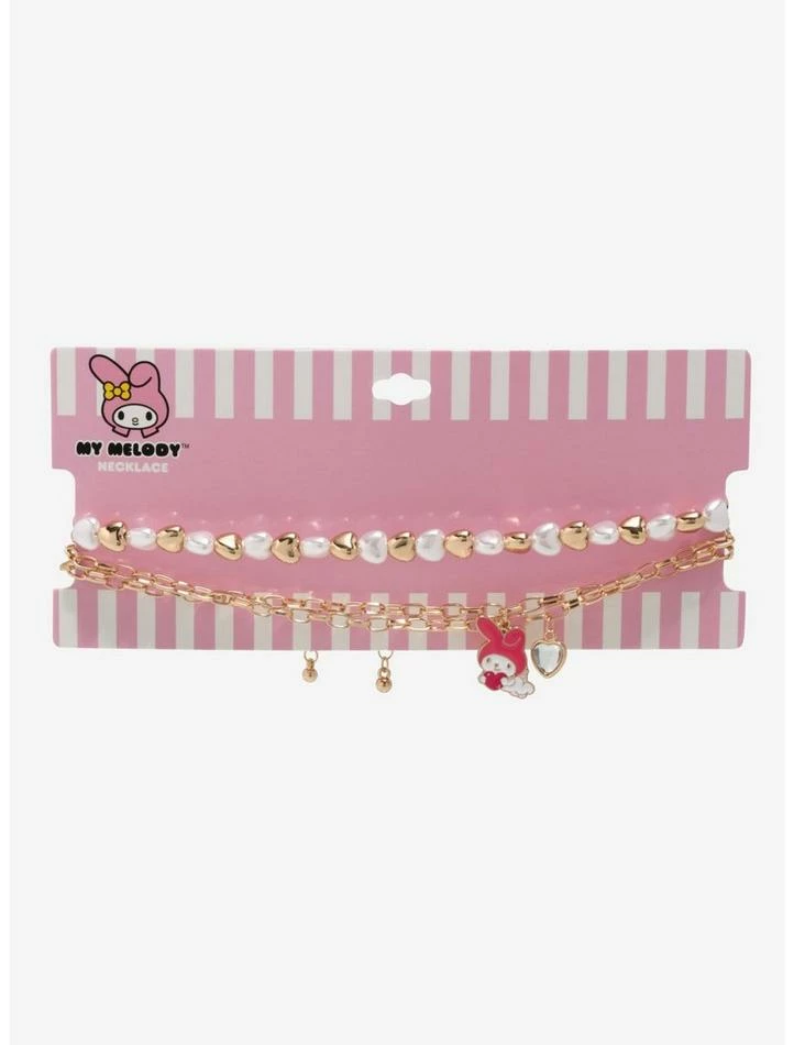 Coupon 🧨 My Melody Heart Charm Necklace Set 🥰 5 Coupon 🧨 My Melody Heart Charm Necklace Set 🥰 - Image 3