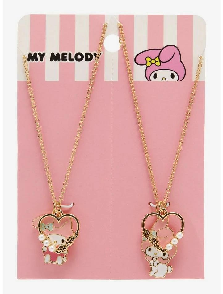 Hot Sale 🔥 My Melody Heart Best Friend Necklace Set ❤️ 5 Hot Sale 🔥 My Melody Heart Best Friend Necklace Set ❤️ - Image 3