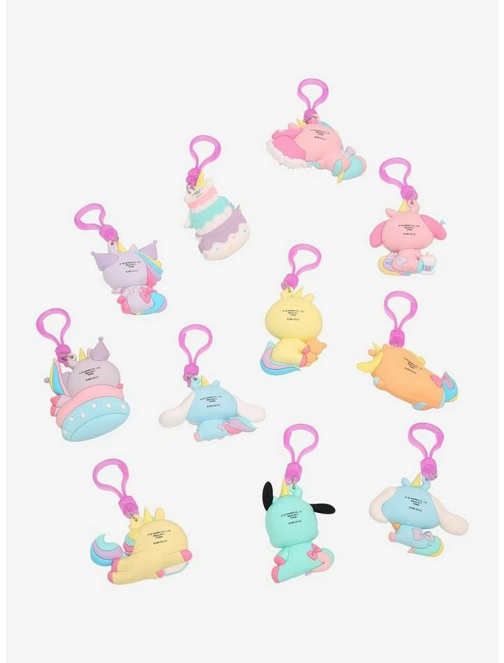 Wholesale 👏 Hello Kitty And Friends Series 4 Unicorn Blind Bag Key Chain 🔔 4 Wholesale 👏 Hello Kitty And Friends Series 4 Unicorn Blind Bag Key Chain 🔔 - Image 2