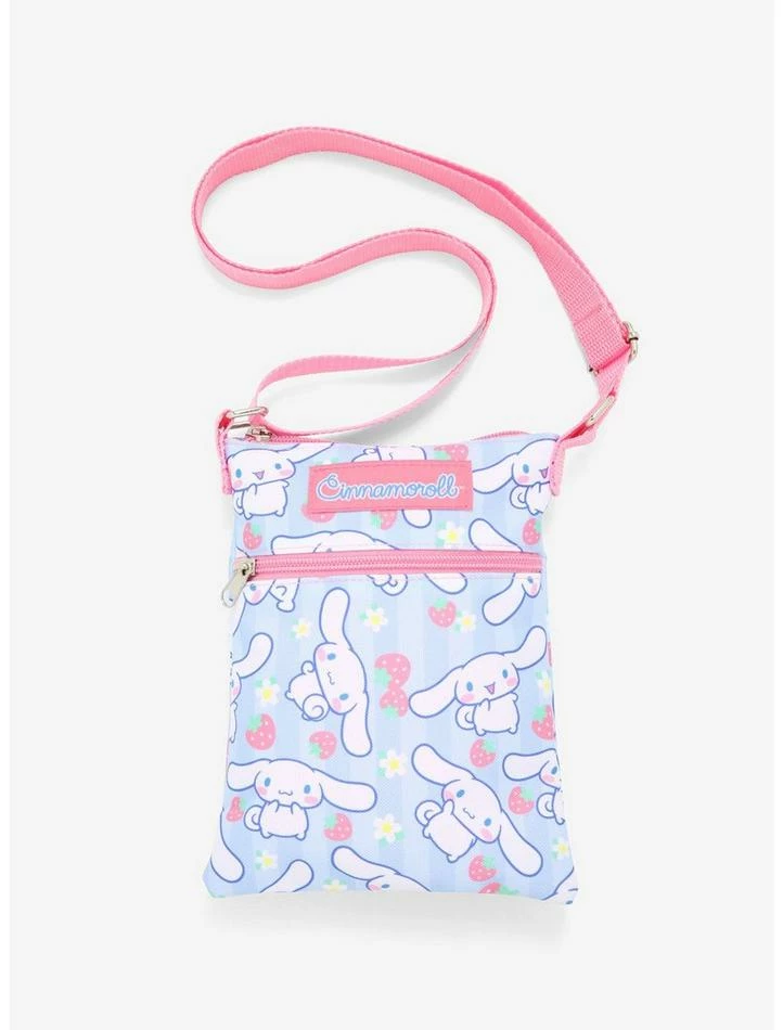 Flash Sale 🥰 Cinnamoroll Strawberries Flower Passport Crossbody Bag 🔔 3 Flash Sale 🥰 Cinnamoroll Strawberries Flower Passport Crossbody Bag 🔔