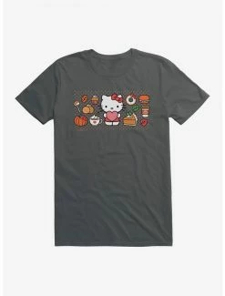 Budget ⭐ Hello Kitty Pumpkin Spice Food & Decor T-Shirt ⌛ -Cheap Sanrio Store 19175223 hi 1