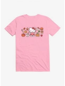 Budget ⭐ Hello Kitty Pumpkin Spice Food & Decor T-Shirt ⌛ -Cheap Sanrio Store 19175232 hi
