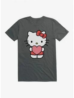 Wholesale ✨ Hello Kitty Holding Heart T-Shirt 🧨 -Cheap Sanrio Store 19175295 hi