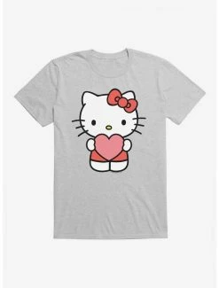 Wholesale ✨ Hello Kitty Holding Heart T-Shirt 🧨 -Cheap Sanrio Store 19175313 hi