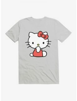 Flash Sale ✨ Hello Kitty Sitting T-Shirt 🔥 -Cheap Sanrio Store 19175656 hi