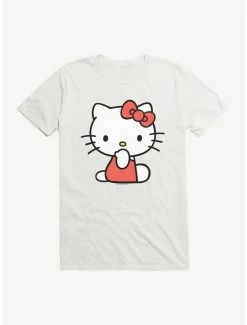 Flash Sale ✨ Hello Kitty Sitting T-Shirt 🔥 -Cheap Sanrio Store 19175665 hi 1