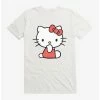 Flash Sale ✨ Hello Kitty Sitting T-Shirt 🔥 -Cheap Sanrio Store 19175665 hi