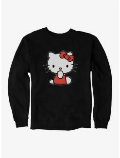 Brand new 🥰 Hello Kitty Sitting Sweatshirt ⌛ -Cheap Sanrio Store 19175964 hi